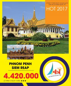 PHNOM PENH - SIEM REAP